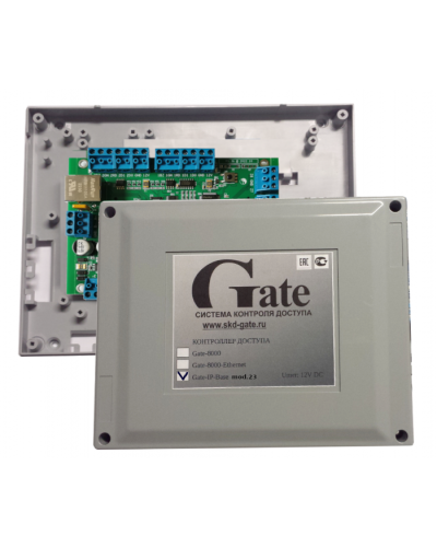 Базовый контроллер СКУД Gate-IP-Base mod.23 в Химках Сетевая СКУД - Gate Pintop.ru