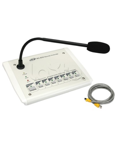 Станция настольная микрофонная JDM RC-610 в Серпухове Микрофонные консоли и микрофоны Pintop.ru