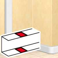 Накладка на стык кабель-канала 80х50 LEGRAND 010691