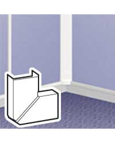 Угол плоский 40x12.5 Legrand 033316 в Серпухове Аксессуары для кабель-канала Pintop.ru
