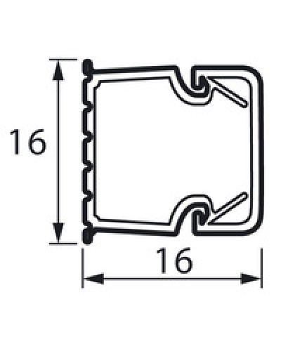Кабель-канал METRA 16x16 Legrand (638191) в Серпухове Кабель-канал Pintop.ru