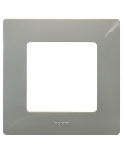 Рамка 1 пост Etika светлая галька Legrand 672521 в Серпухове Аксессуары для кабель-канала Pintop.ru