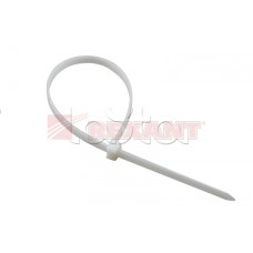 Хомут-стяжка нейлоновый, многоразовый 3х100 мм СКМ-100 белый (100шт/уп) REXANT 07-0109