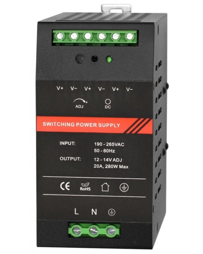 Блок питания Smartec ST-PS120DDU-BK в Волжском Дополнительное оборудование для СКУД Pintop.ru